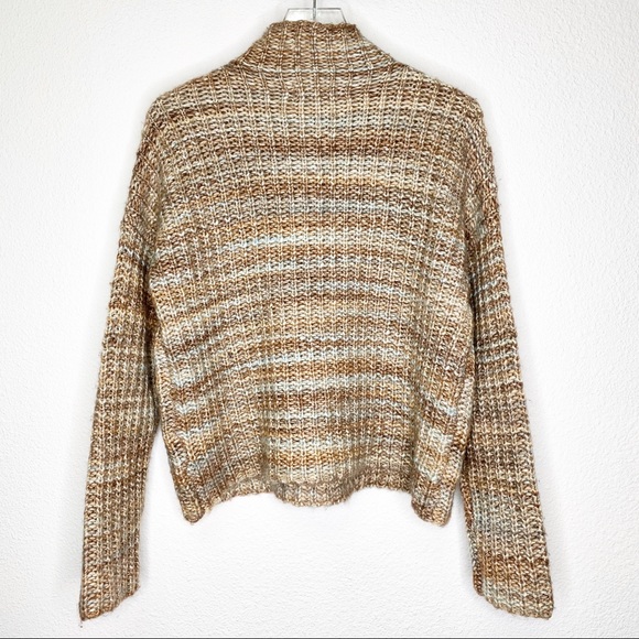 NWT Marled Knit High Neck Sweater - Picture 5 of 5